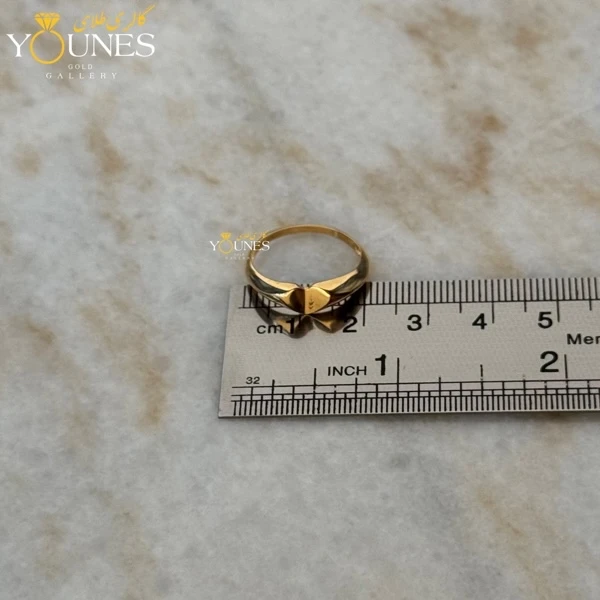 انگشتر قلب مینیمال طلا